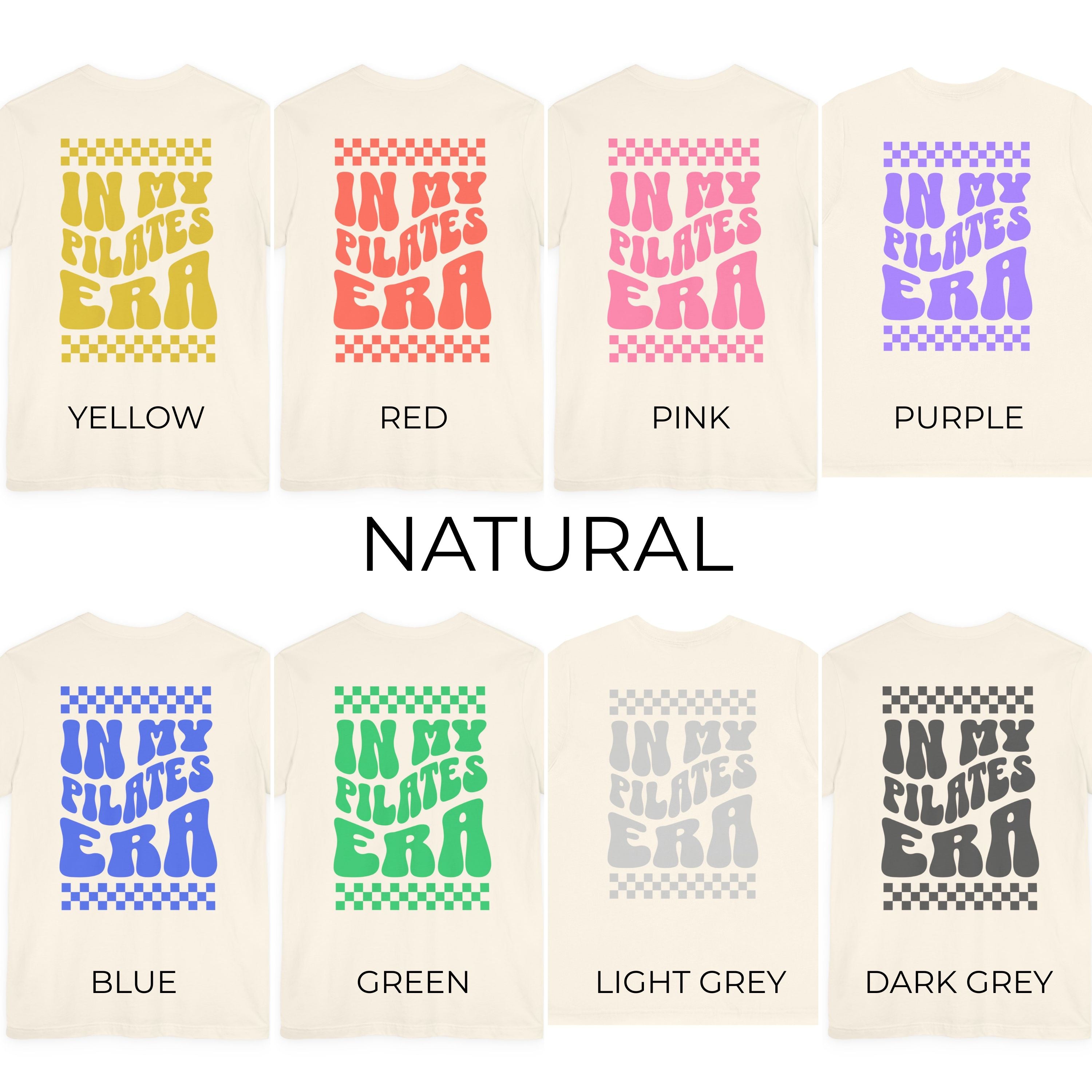 In My Pilates Era Shirt , Retro Pilates T-Shirt , Workout-Shirt , Bella+Canvas , Geschenk für Pilates-Fans , Active Lifestyle Grafik-Shirt, In My Pilates Era Shirt , Retro Pilates T-Shirt , Aesthetic Workout Tee , Bella+Canvas , Pilates Girl Gift , Active Lifestyle Graphic Tee