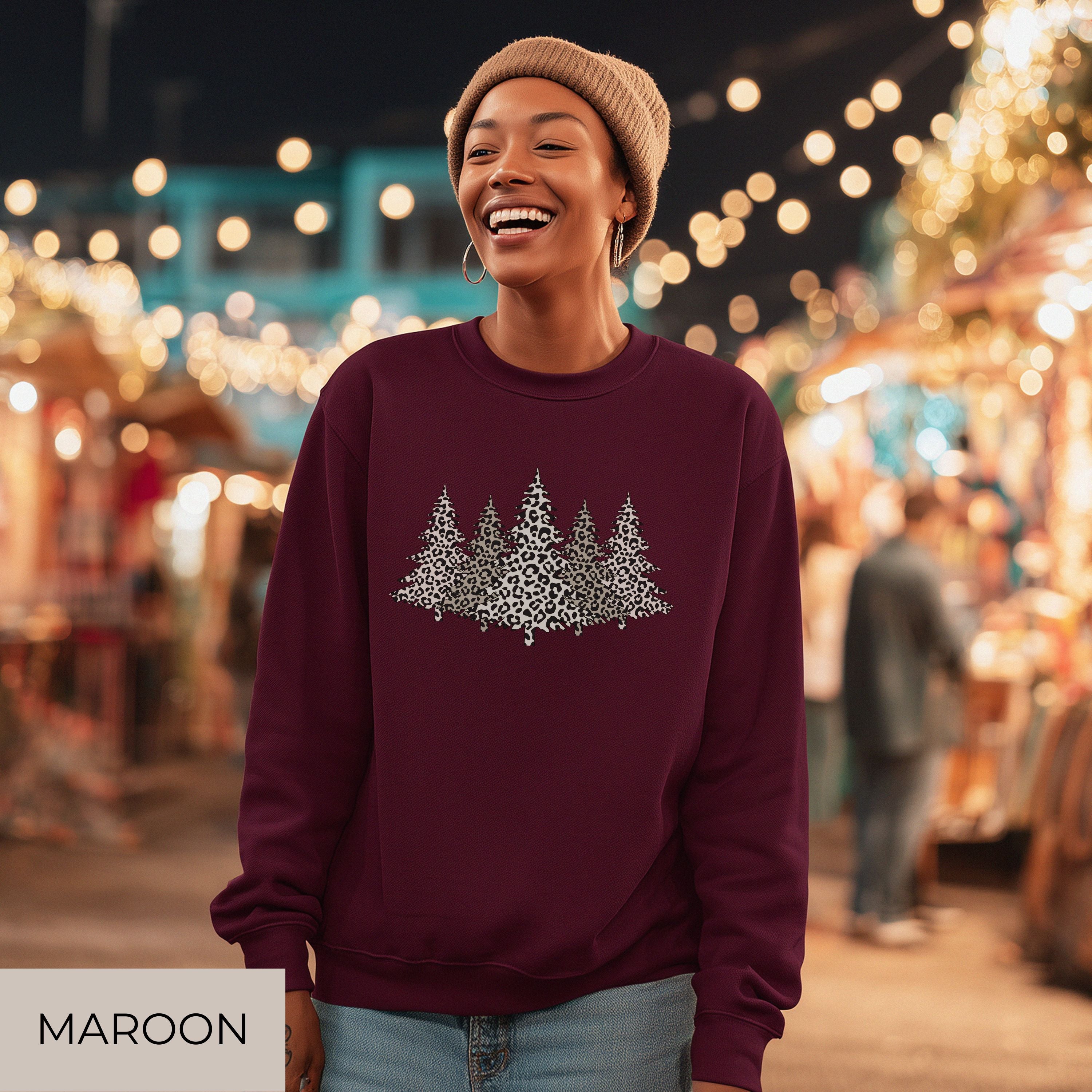 cozy season shirt, tis the season, ugly sweater, christmas sweatshirt, merry and bright, gift for mom, christmas sweater, tis the season shirt, christmas hoodie, christmas shirt, gift for her, animal print, christmas vacation