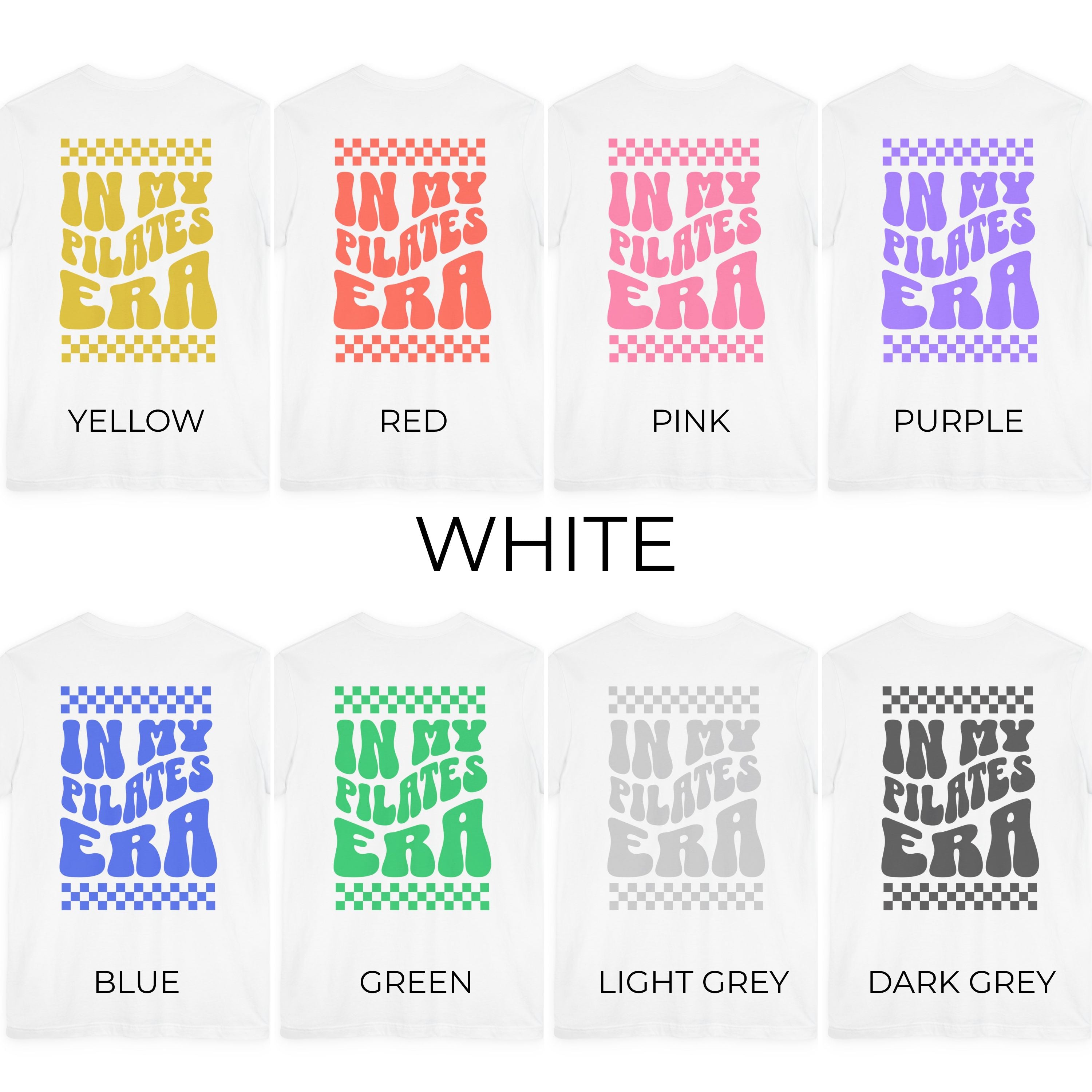 In My Pilates Era Shirt , Retro Pilates T-Shirt , Workout-Shirt , Bella+Canvas , Geschenk für Pilates-Fans , Active Lifestyle Grafik-Shirt, In My Pilates Era Shirt , Retro Pilates T-Shirt , Aesthetic Workout Tee , Bella+Canvas , Pilates Girl Gift , Active Lifestyle Graphic Tee