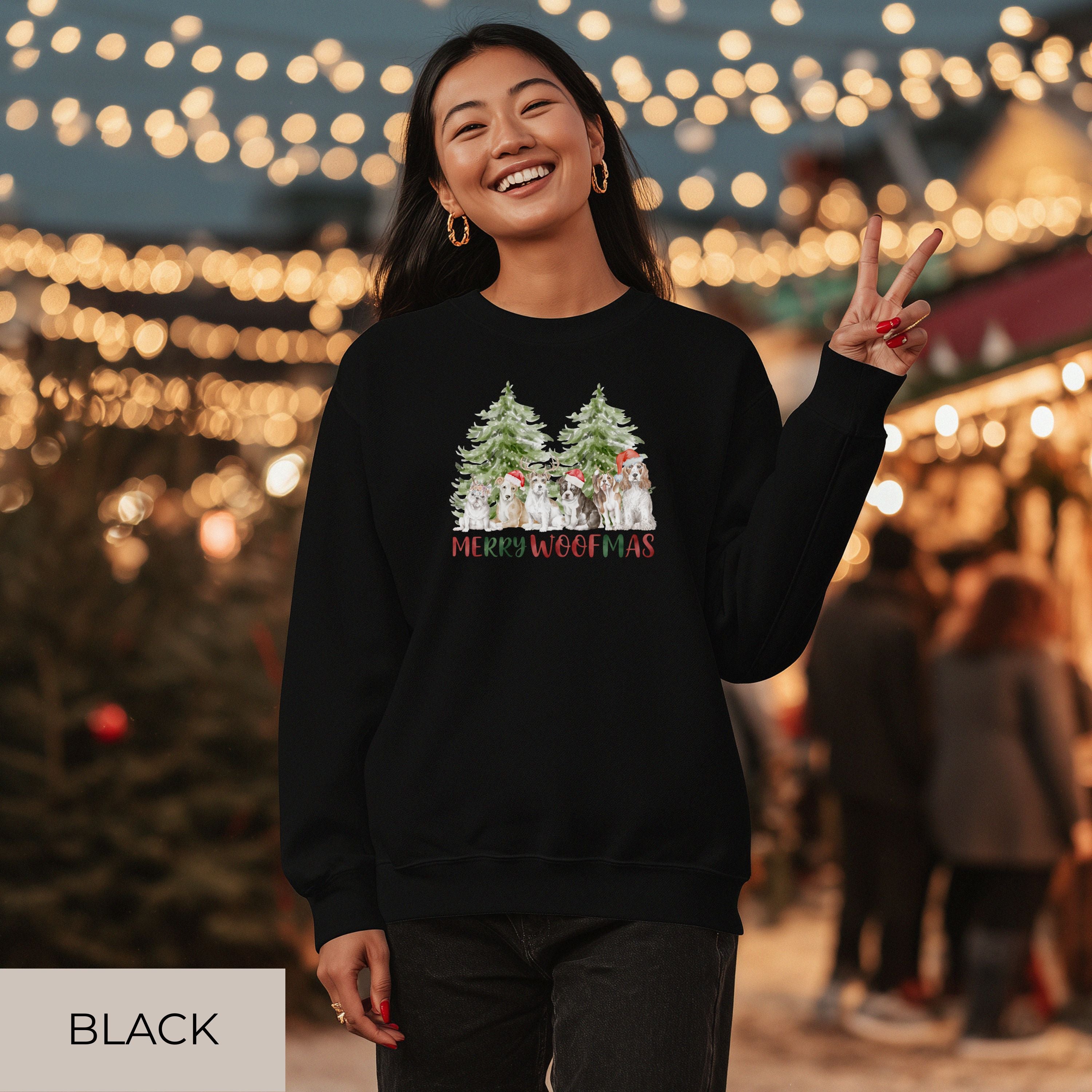 dog lover gift, dog lover shirt, dog Sweatshirt, gift for him, gift for her, ugly sweater, christmas sweatshirt, merry and bright, christmas sweater, christmas hoodie, christmas shirt, christmas vacation, christmas gifts