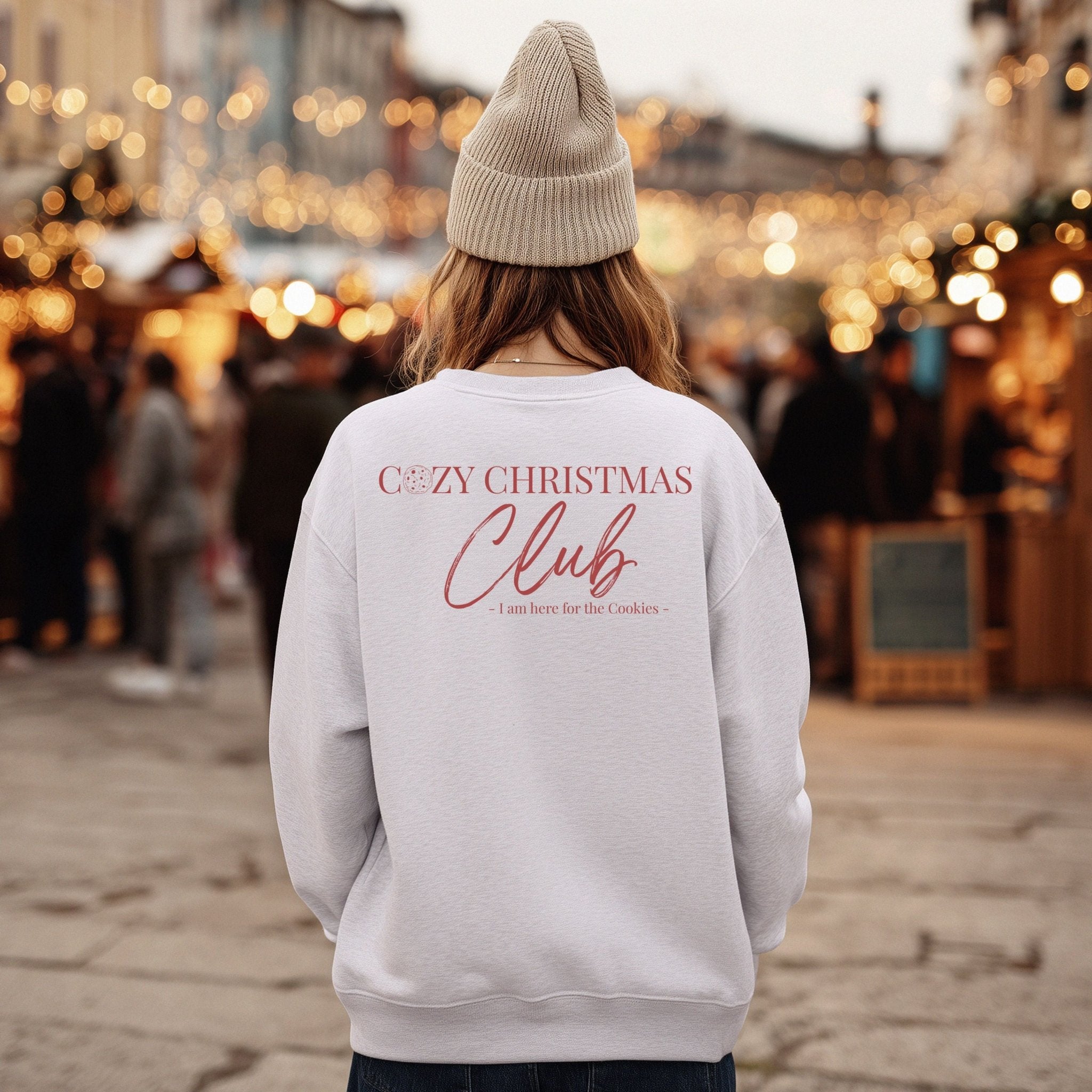 Cozy Christmas Sweater | Weihnachtspullover Unisex | red | USA - SoulDesignsAnnabel