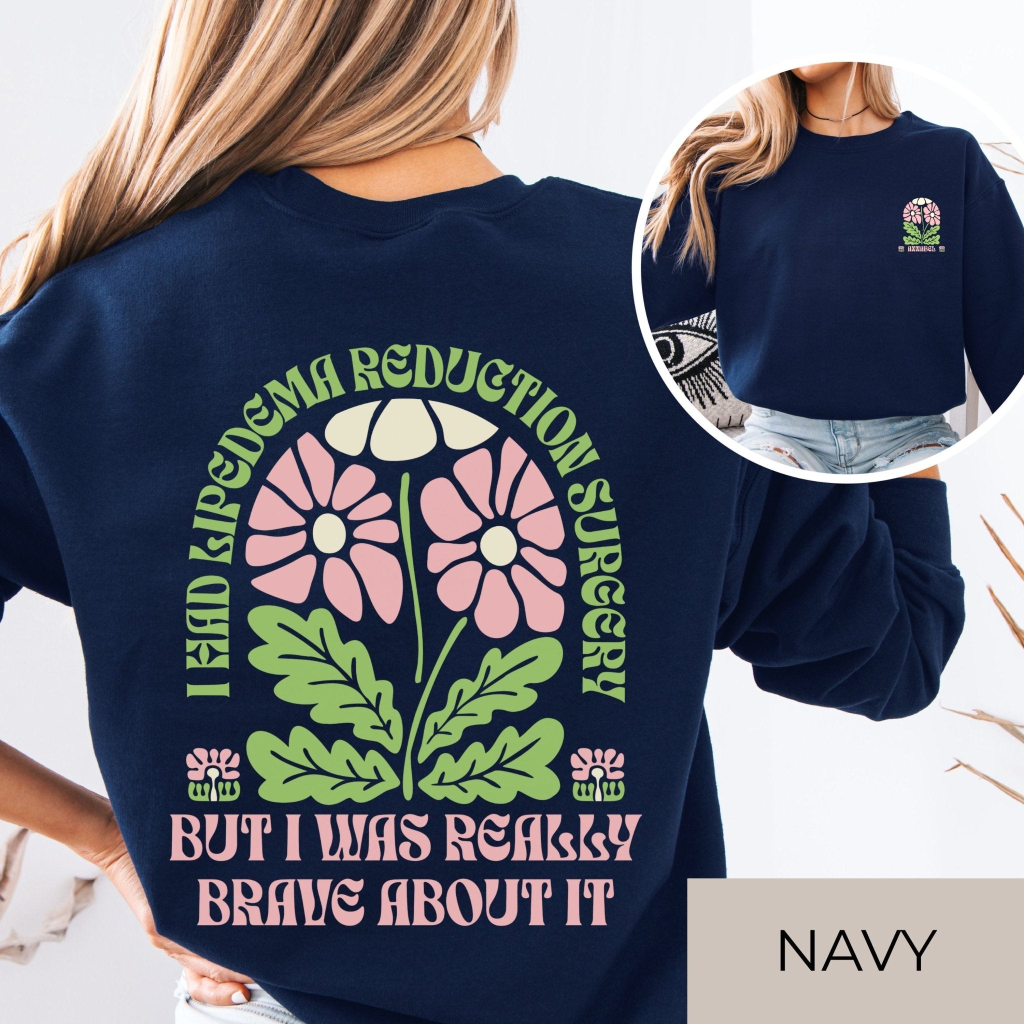 Feiere deinen Heilungsweg mit diesem weichen Lipödem - Sweatshirt | USA - SoulDesignsAnnabel