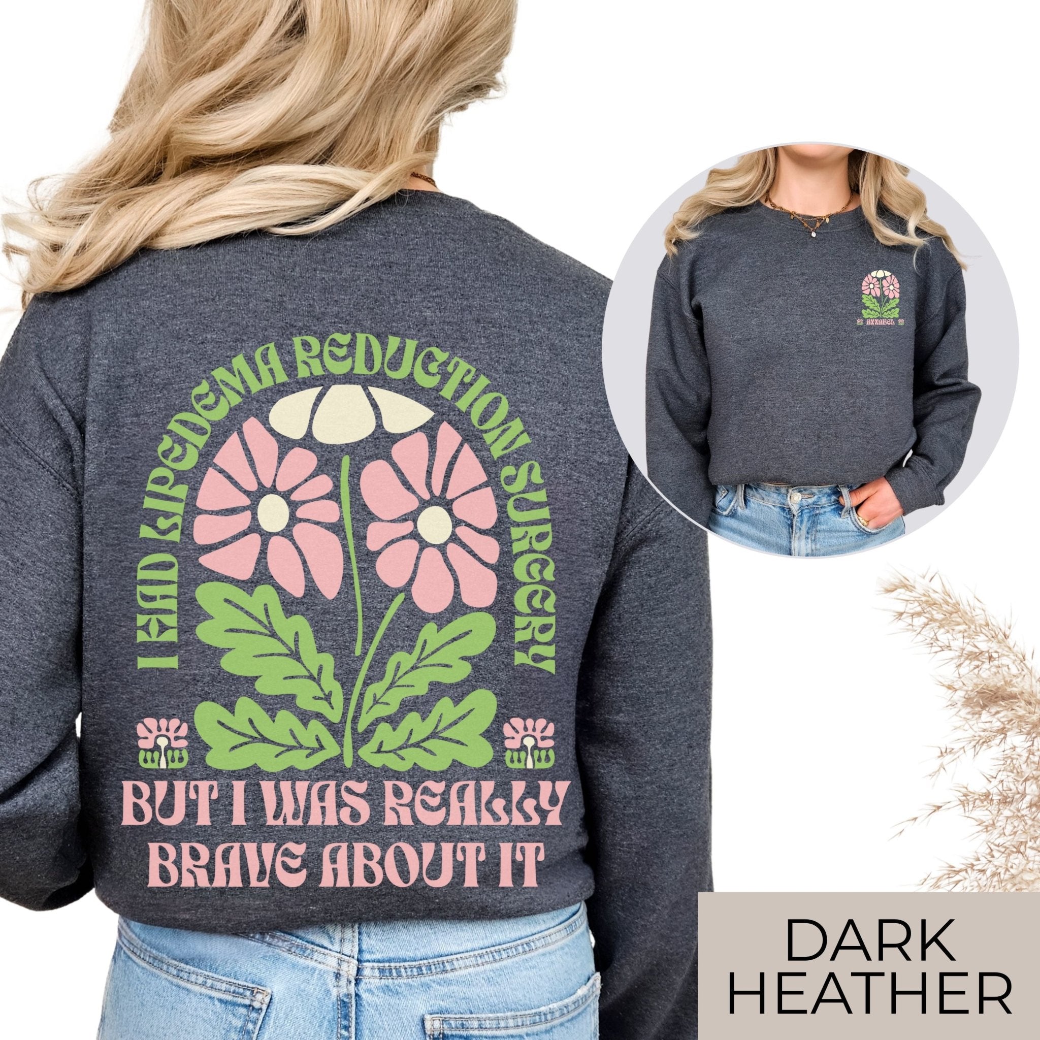 Feiere deinen Heilungsweg mit diesem weichen Lipödem - Sweatshirt | USA - SoulDesignsAnnabel